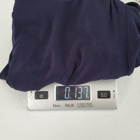 Chicos Travelers Womens Cut Out Beaded Shoulder Tunic Top Size 3 US XL Slinky - Picture 11 of 11